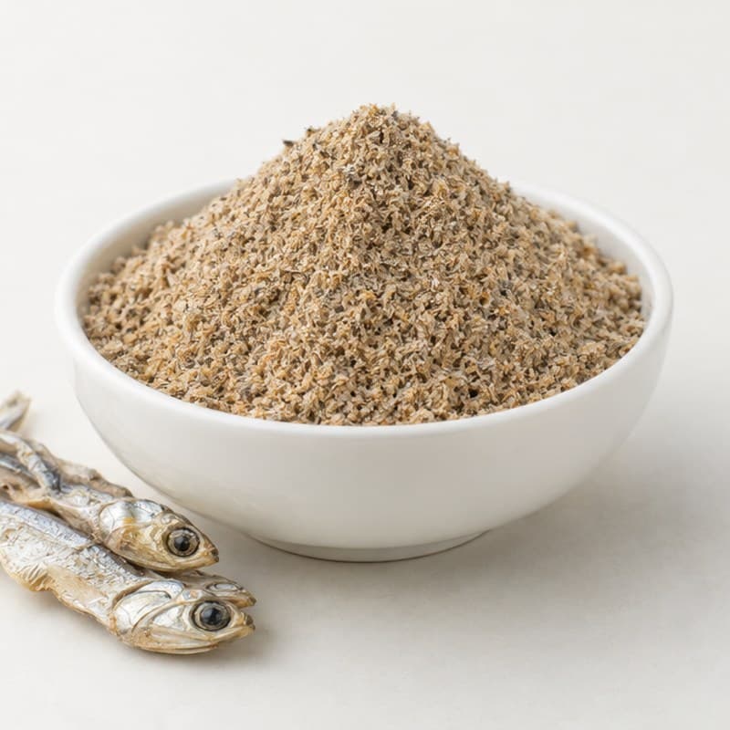 Dried fish powder