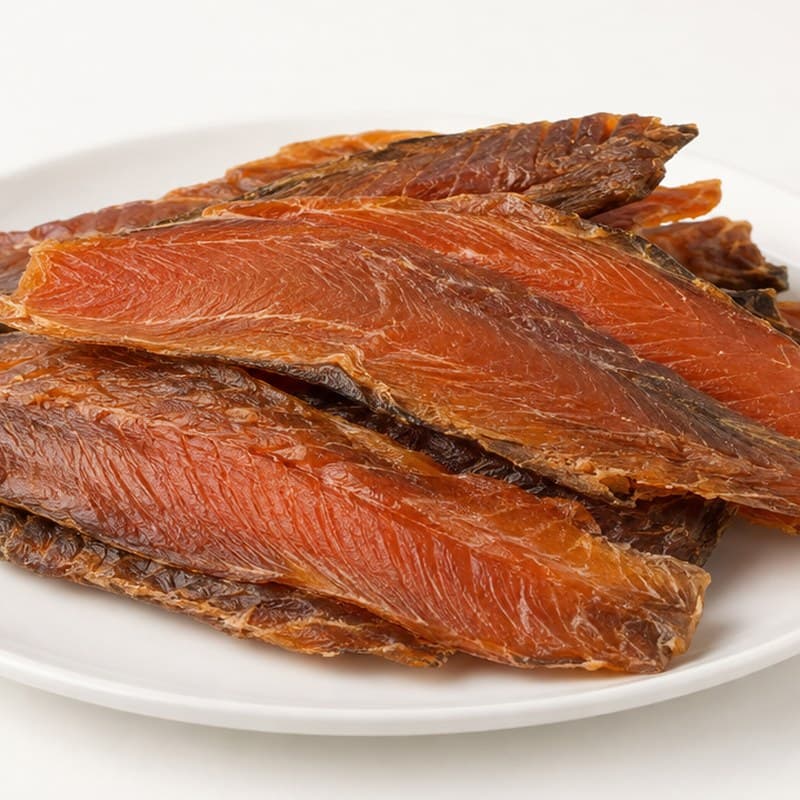 Dried salmon