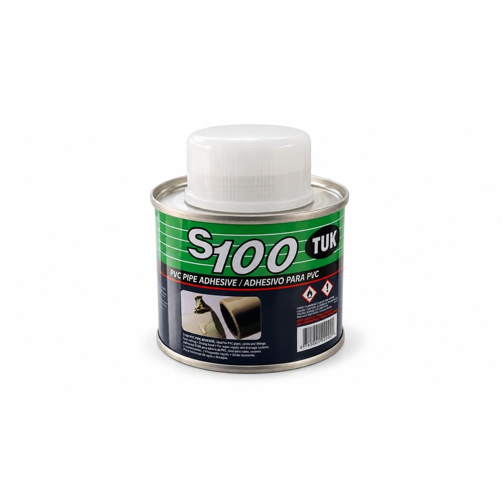 PVC pipe adhesive, small tin