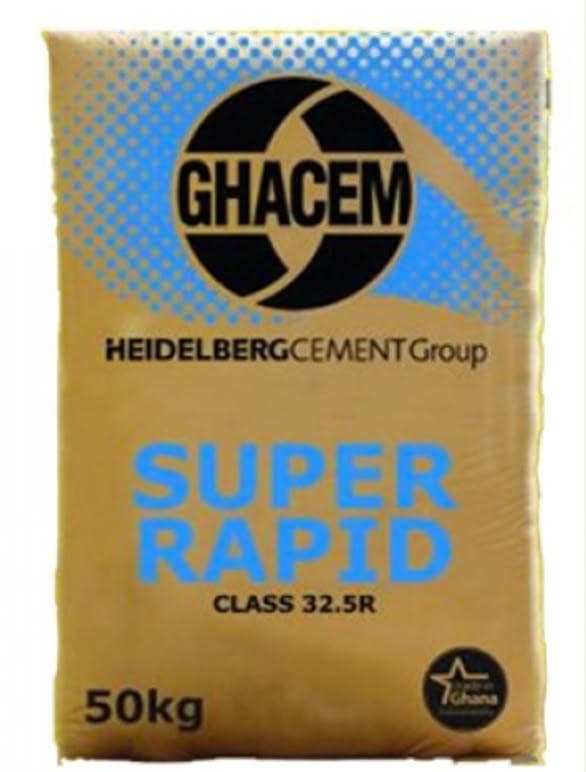 Ghacem Super Rapid Cement 32.5R 50kg
