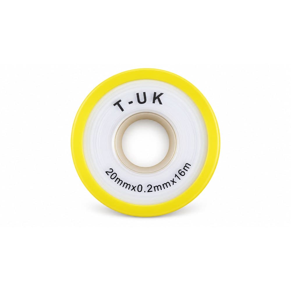 T-UK Thread seal tape (PTFE) 20 mm x 16 m