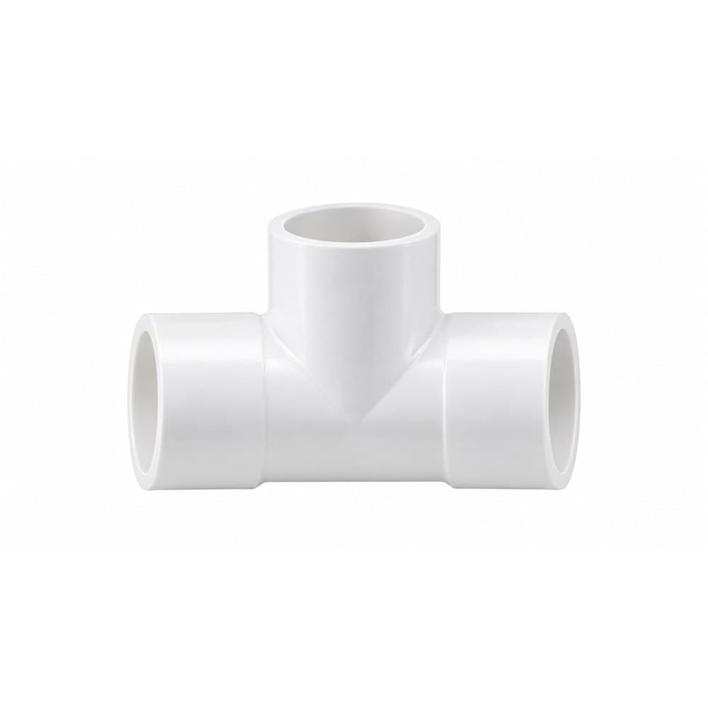 PVC tee (1/2 to 2 inch)